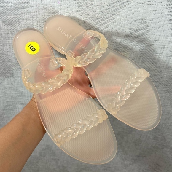 NWOT STUART WEITZMAN Braida Sawyer Jelly Sandals size 9 - Picture 5 of 5